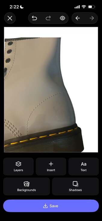 Dr. Martens 1460 W Zinc Grey Patent Leather Lace Up Boots - Picture 4 of 6